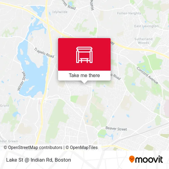 Lake St @ Indian Rd map