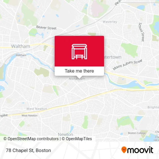 78 Chapel St map