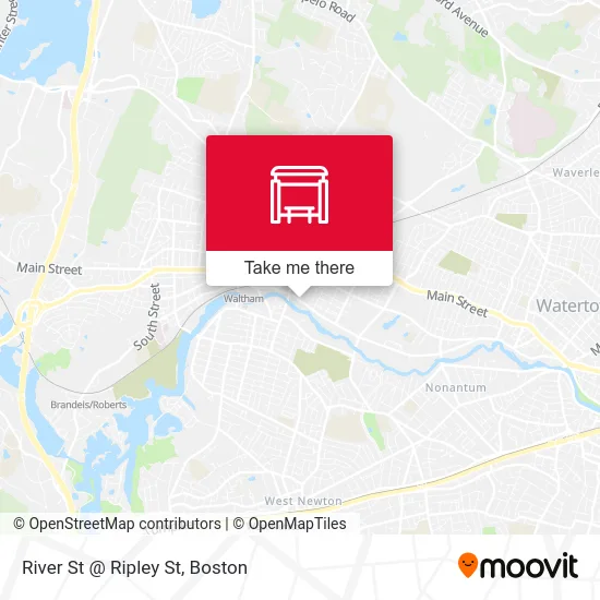 River St @ Ripley St map