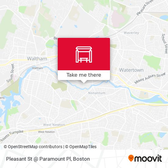 Pleasant St @ Paramount Pl map