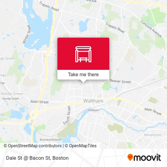 Mapa de Dale St @ Bacon St