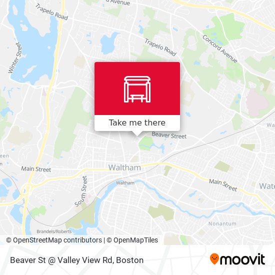 Beaver St @ Valley View Rd map