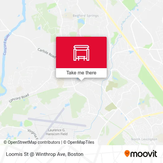 Loomis St @ Winthrop Ave map