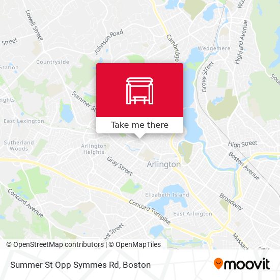 Summer St Opp Symmes Rd map