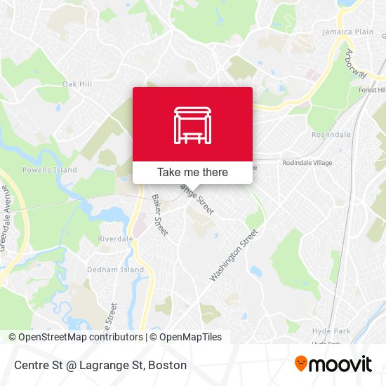 Centre St @ Lagrange St map