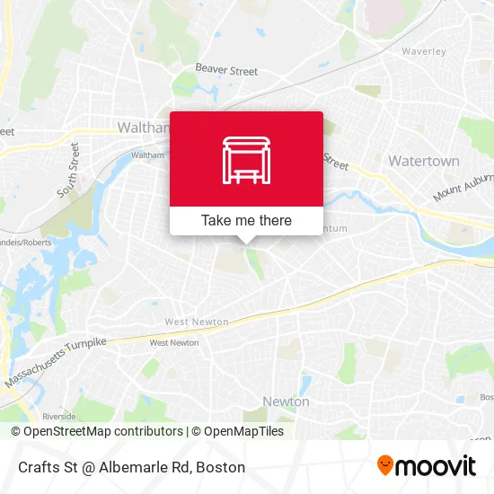 Mapa de Crafts St @ Albemarle Rd