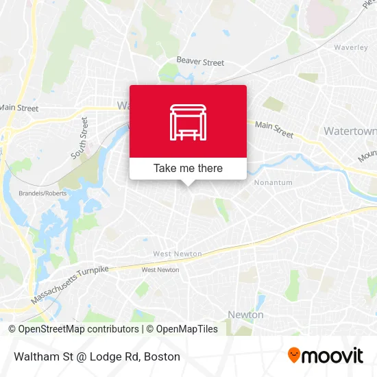 Waltham St @ Lodge Rd map