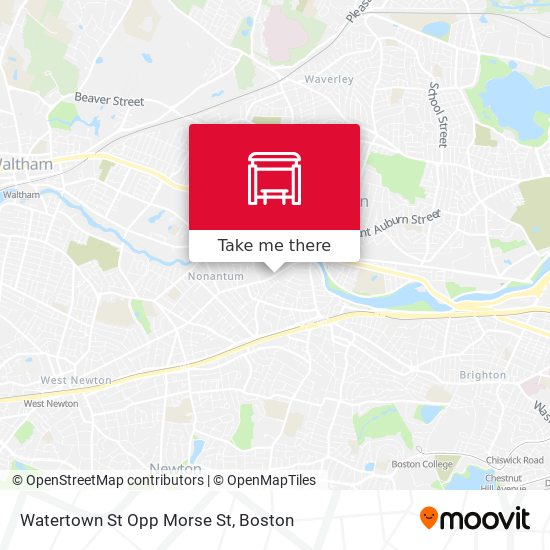 Mapa de Watertown St Opp Morse St
