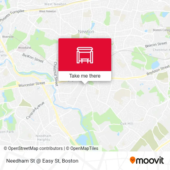 Mapa de Needham St @ Easy St