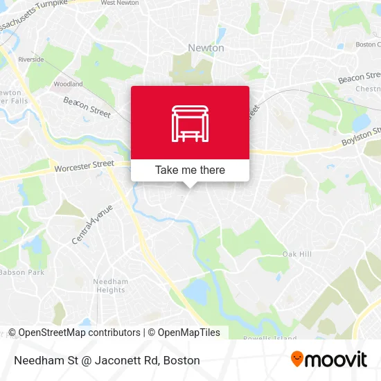 Needham St @ Jaconett Rd map