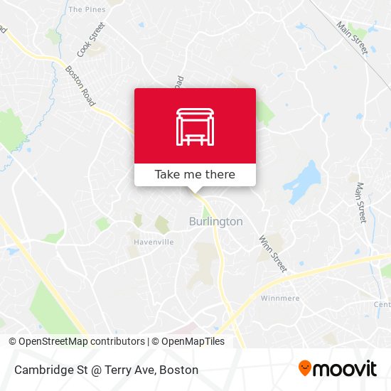 Cambridge St @ Terry Ave map