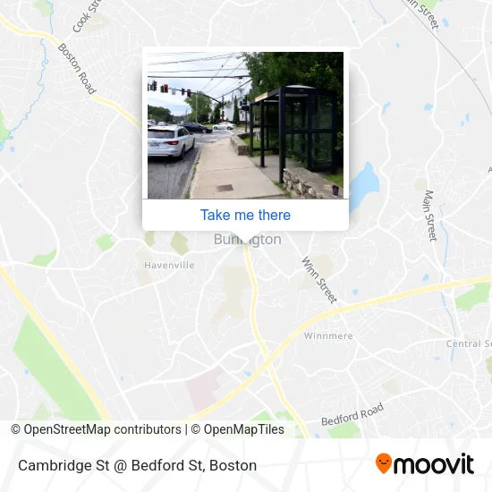 Mapa de Cambridge St @ Bedford St