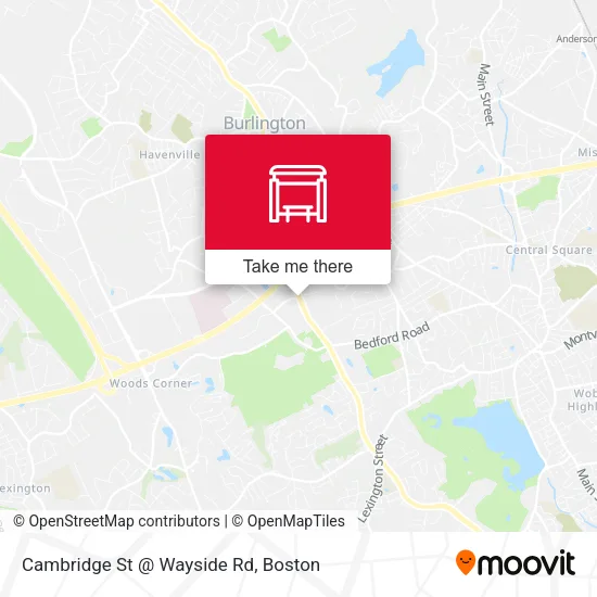 Cambridge St @ Wayside Rd map