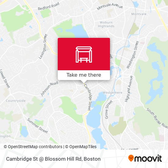 Mapa de Cambridge St @ Blossom Hill Rd