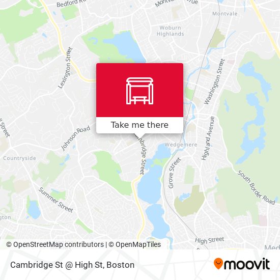 Mapa de Cambridge St @ High St