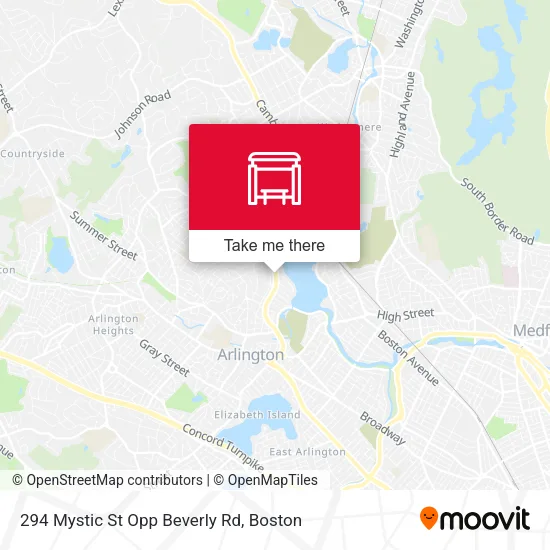 294 Mystic St Opp Beverly Rd map