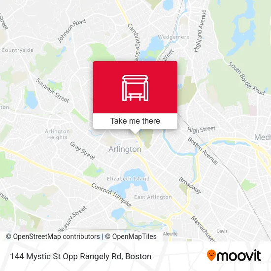 Mapa de 144 Mystic St Opp Rangely Rd