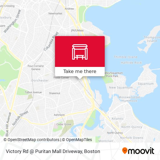 Victory Rd @ Puritan Mall Driveway map