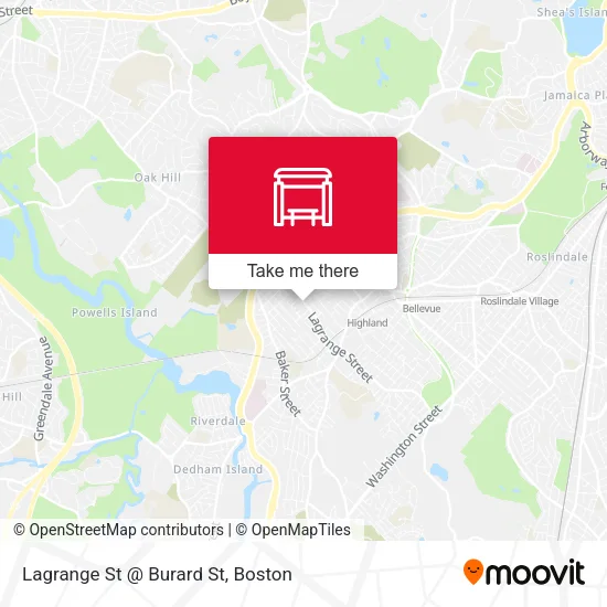 Lagrange St @ Burard St map