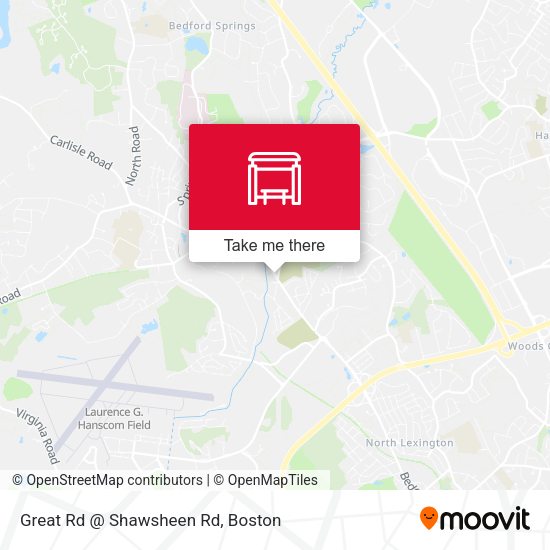 Mapa de Great Rd @ Shawsheen Rd