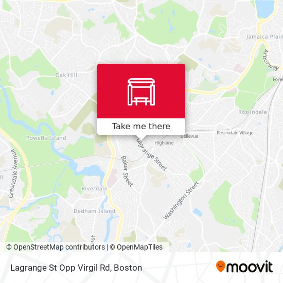 Lagrange St Opp Virgil Rd map