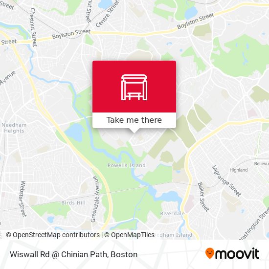 Wiswall Rd @ Chinian Path map