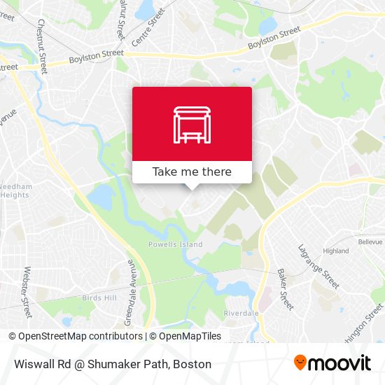 Wiswall Rd @ Shumaker Path map