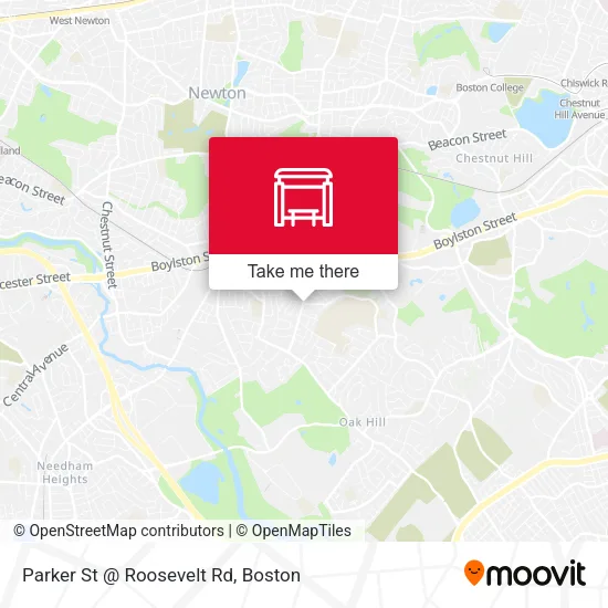 Parker St @ Roosevelt Rd map