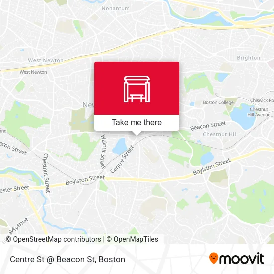 Mapa de Centre St @ Beacon St