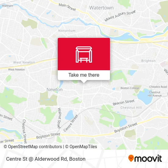 Centre St @ Alderwood Rd map
