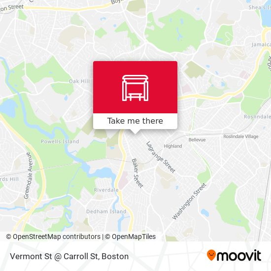 Mapa de Vermont St @ Carroll St