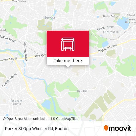 Mapa de Parker St Opp Wheeler Rd