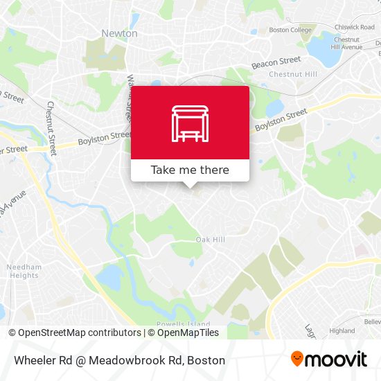 Wheeler Rd @ Meadowbrook Rd map