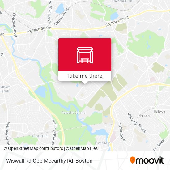 Mapa de Wiswall Rd Opp Mccarthy Rd