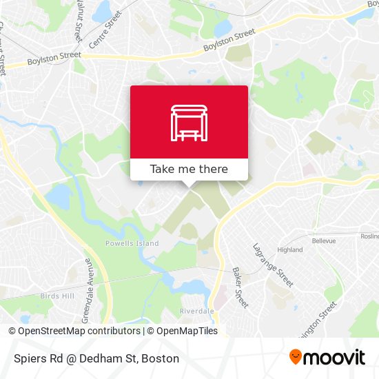 Spiers Rd @ Dedham St map