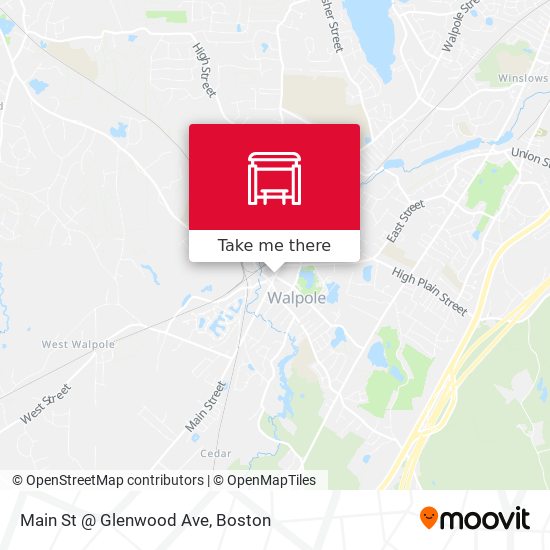 Mapa de Main St @ Glenwood Ave