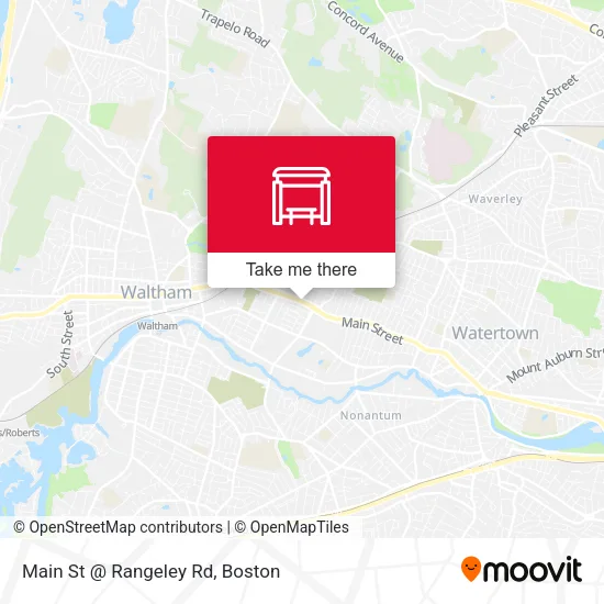 Main St @ Rangeley Rd map