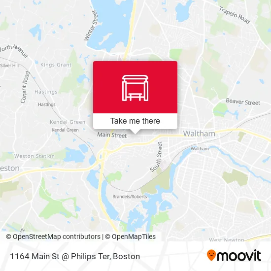 1164 Main St @ Philips Ter map