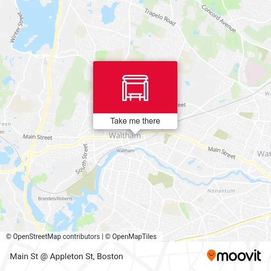 Mapa de Main St @ Appleton St