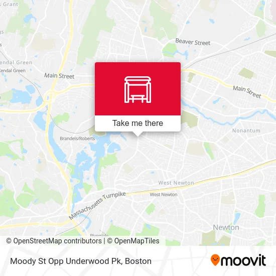 Moody St Opp Underwood Pk map