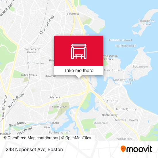 248 Neponset Ave map