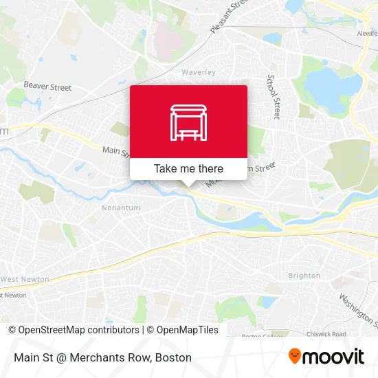 Mapa de Main St @ Merchants Row