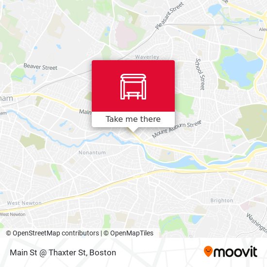 Mapa de Main St @ Thaxter St