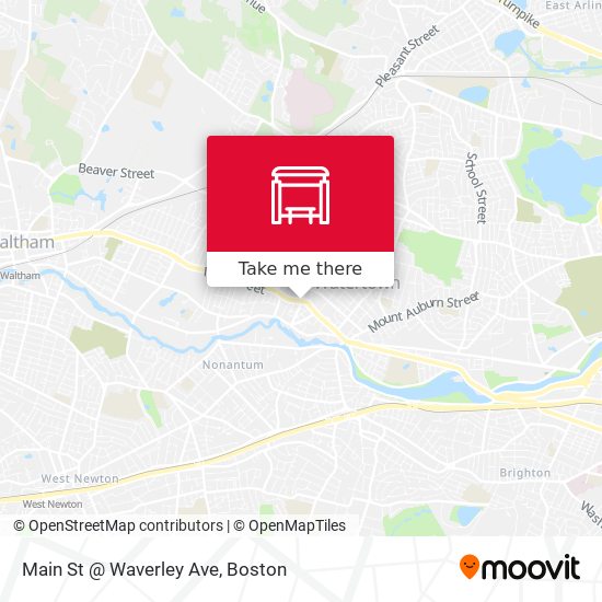 Mapa de Main St @ Waverley Ave
