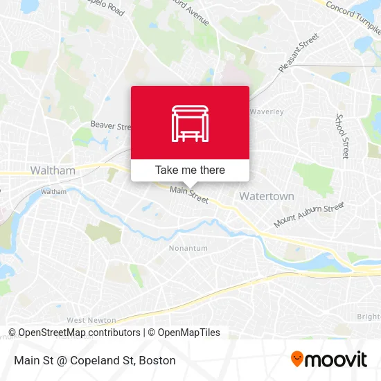 Mapa de Main St @ Copeland St