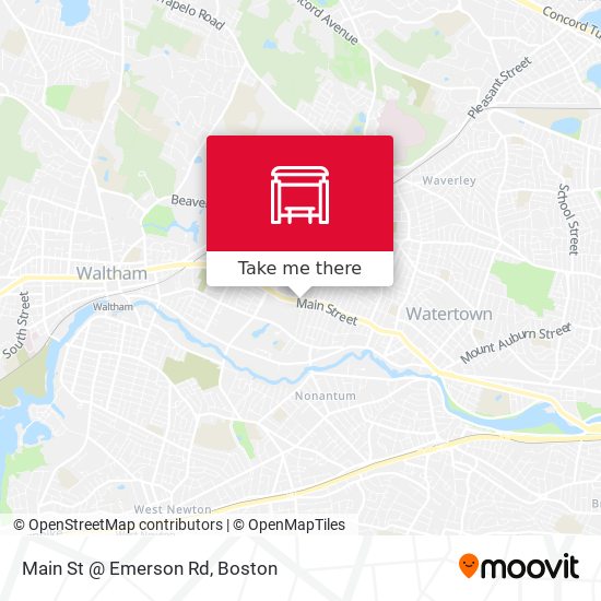 Mapa de Main St @ Emerson Rd