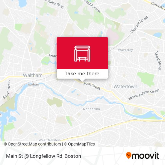 Main St @ Longfellow Rd map