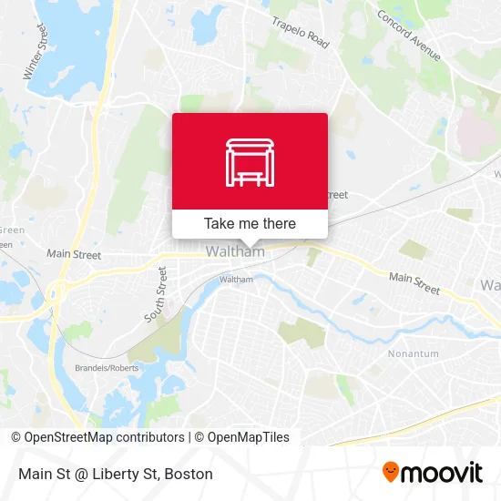 Mapa de Main St @ Liberty St