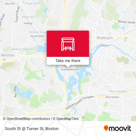 Mapa de South St @ Turner St