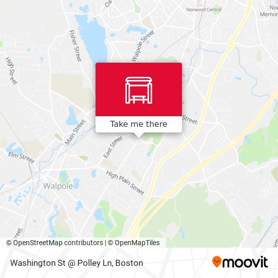 Mapa de Washington St @ Polley Ln